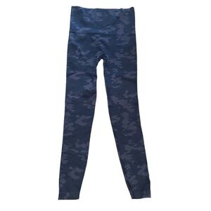 SPANX Women’s Black Camo Leggings, Size Small, Like New Condition, Comfort